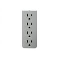 thumbnail image 6 of Belkin Surge Protector Power Strip, 6 AC Outlets, 4ft Extension Cord, 720 Joules, Wall Mount, Flat Plug, Home & Office Use, ETL Listed, White – Reliable Protection for Electronics, 6 of 8