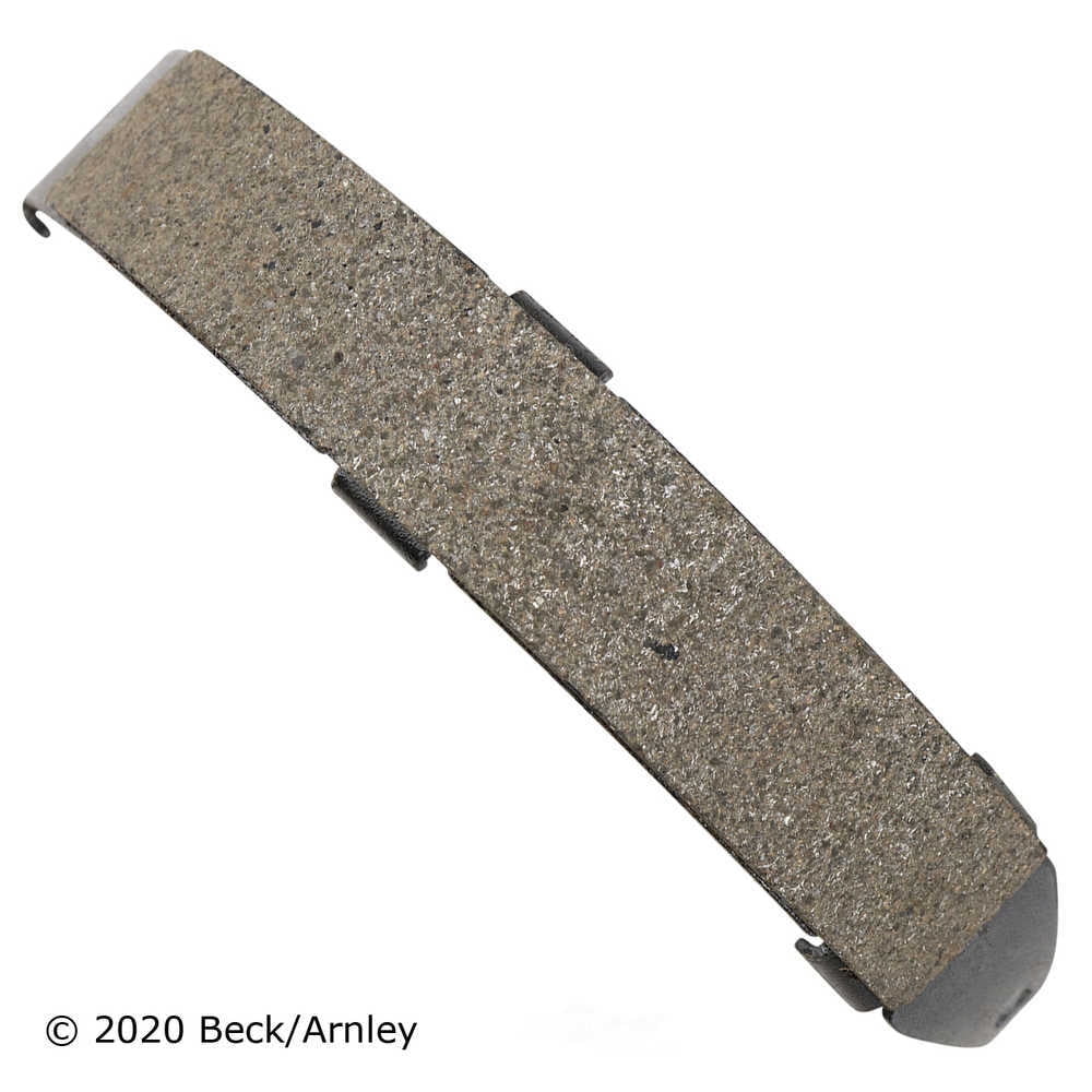 BeckArnley 081-3231 Emergency Brake Shoes