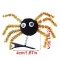 thumbnail image 3 of 1PC Halloween Costume Hair Accessory For Girls Boys Spring Metal Spiders Clip Secure Grip Age 3+ Party Essential, 3 of 8