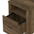 thumbnail image 4 of Hillsdale Lancaster Farmhouse Wood End Table with USB and Power Outlet, Knotty Oak, 4 of 21
