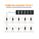 thumbnail image 3 of Cargador Solar Plegable Flexsolar De 40w Para Camping Belug Negro, 3 of 5