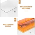 thumbnail image 3 of Mini Manual Handheld Paper Shredder, Orange Portable Document Cutter for Home Office Use, Desktop A6 Paper Cutting Tool for Bills, Notes, and Photos, 3 of 9