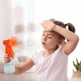 thumbnail image 3 of HIBIBUD Water Spray Mist Fan Portable with 220Ml Water Bottle Handheld Cool Fan with Fine Mist Battery Operated Personal Fan for Travel Sports, 3 of 7