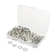 thumbnail image 5 of 100 juegos de anillos de cortina en forma redonda de clavel, cortinas de costura, cortinas Baoblaze Ojal de cobre con arandela, 5 of 8