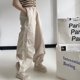 thumbnail image 3 of Pantalones deportivos de secado rápido de pierna recta, pantalones anchos de cintura alta informales finos para mujeres europeas y americanas, 3 of 6