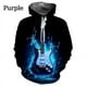 thumbnail image 2 of Sudadera con capucha con estampado 3D de guitarra para hombre, sudadera con personalidad a la moda para hombre, sudadera con capucha de talla grande, sudaderas gráficas, 2 of 4