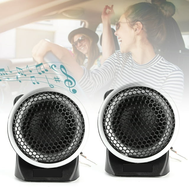 LAFGUR 92dB Car Audio Speakers - 2" Mini Tweeter Horn For Car Audio System 12V AU SHIP
