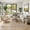 Beige, variant on HIWEAVER Brown 10' x 13' Modern Neutral Solid Area Rug for Living Room Bedroom Farmhouse Non Slip Washable Stain Resistant Soft Indoor Carpet Foldable Floor Cover for Home Office Decor