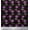 Black, variant on Soimoi Cotton Duck Fabric Leaves & Floral Artistic Print Fabric by The Yard 42 Inch Wide