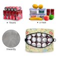 thumbnail image 4 of FORMRS Reusable Lunch Bag for Work School Leakproof Insulated Cooler with Adjustable Shoulder Strap, Colorful Flower, 4 of 6
