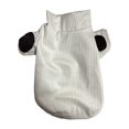 thumbnail image 4 of Dog Pullover Spring Fall Pet Sweatshirt Thin Solid Color Elastic Soft Breathable Short Sleeve Two Legs Sweater Small Dog Bottom Shirt Clothes, 4 of 8