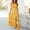Yellow, variant on HKEJIAOI Floral Dress for Women Birthday Dress Fashion Women's Summer Tube Top Print Bandage Sleeveless Plit Party Long Maxi Dress Savings Clearance Black