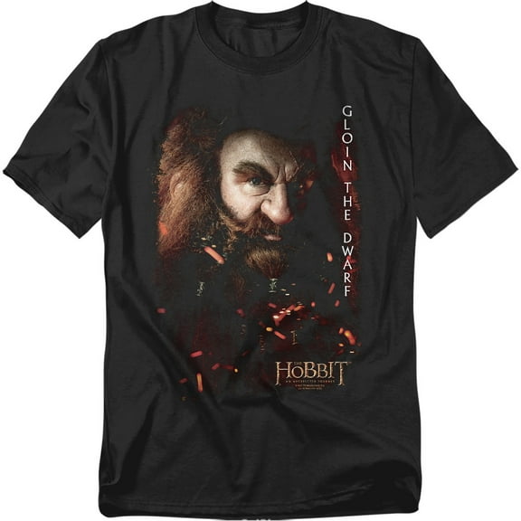 The Hobbit T-Shirt Gloin Poster Unisex Graphic Tee For Men & Women