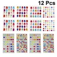thumbnail image 2 of Sticker Rhinestone Kids Crystal Gems Jewels Self Adhesive Stickers Crafts Bling Craft Christmas Party Favors, 2 of 8