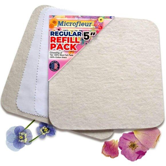 Paquete de recarga para prensas de flores para microondas Microfleur Regular 5