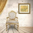 thumbnail image 3 of Vintage Maps 18x15 Gold Ornate Wood Framed with Double Matting Museum Art Print Titled - North America 1803, 3 of 4