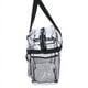 thumbnail image 5 of 3X Bolso Transparente Bolso Transparente de Seguridad y Viaje de Estadio, Ver A Través de la Bolsa de Mano para el Trabajo, Juegos Deportivos y Conciertos, 5 of 5