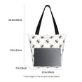 thumbnail image 5 of Kdxio Bee Women Reusable Grocery Bags Foldable Ripstop,Reusable Shopping Bags for Shopping,Gym,Gift, 5 of 8