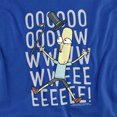 thumbnail image 2 of Rick and Morty Oowweeeee Women's T Shirt, Royal, Small, 2 of 6