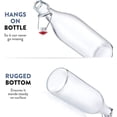 thumbnail image 2 of Botella de vidrio Bormioli Rocco Giara, 1 litro, juego de 2 unidades, Blue Italy, 2 of 8