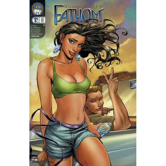 Fathom (Michael Turner's...) (Vol. 2) #5A VF ; Aspen Comic Book