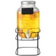 thumbnail image 1 of Dispensador Bebidas 5 Litros Mason Jar Vitrolero Agua Con Tapa y Base Metal KingsHouse multicolor, 1 of 4