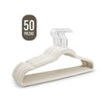thumbnail image 1 of Set De 50 Ganchos De Ropa Terciopelo Antideslizantes, 1 of 5