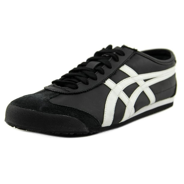 Onitsuka Tiger by Asics - Onitsuka Tiger by Asics Serrano Men Round Toe Leather Black Sneakers