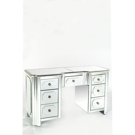 Statements By J Hudson Mirrored Vanity Table Desk