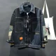 thumbnail image 2 of Chaqueta vaquera ligera de otoño para hombre, abrigos vaqueros para hombre, ropa de carga con empalme, ropa de Corea, precio económico, estilo en el tamaño grande original más bajo G, 2 of 4