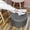 Dark Gray, variant on Outdoor Ottoman Outdoor Ottomans for Patio 20x12 Inches Modern Lightweight Foam Stuffed Pouf Outdoor Footstool Footrest Foot Stool Waterproof (Navy Blue)