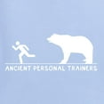 thumbnail image 6 of Wild Bobby Ancient Personal Trainers Funny Bear Chase Men Long Sleeve Shirt, 6 of 6