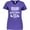 Purple, variant on Inktastic Idaho Awesome Since 1890 Women's V-Neck T-Shirt