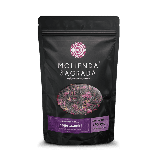 Molienda Sagrada - Té Negro Lavanda 150 Gr. - 100% Natural
