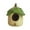 as show, variant on YFGEFTR Hanging Bird Houses Ceramic Bird House Feeder with Wooden Pole for Outside Hummingbirds Cardinal Bluebird Nest Birdhouse Pet Cottage for Patio Outdoor Garden Decor