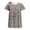 Leopard, variant on Pinspark Hospital Gowns Open Back for Women Bedridden Nightgowns Back Opening Short Sleeve Post Surgery Tear Away Adaptive Dresses