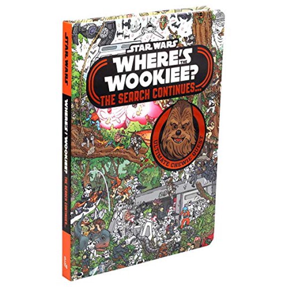 Pre-Owned Star Wars: Where's the Wookiee? The Search Continues...: Ultimate Chewie Quest (Star Wars Search and Find), 9780794444129, 0794444121, Hardcover, Media tie-in edition