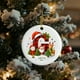 thumbnail image 1 of Adornos navideños con letras del alfabeto | 26 colgantes decorativos | Decoración navideña personalizada para hacer tú mismo, 1 of 6