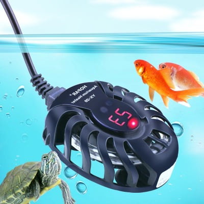 Homyl 50W Aquarium Heater Adjustable Temp Fish Tank Turtle Water with Suction Cup 110V US Plug 