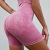 thumbnail image 1 of Shorts pour Femmes Pantalons pour Femmes Mode Décontractée Musculation Course Yoga Shorts Couleur Unie, 1 of 4