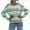 Green, variant on YUGYXL Womens Fall Striped Sweaters Long Sleeve Crew Neck Shirts Ribbed Knit Color Block Lightweight Pullover Sweater Top Blue L