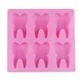 thumbnail image 1 of Herramientas de fabricación de Pasteles de Adorno de resina Sunnimix Molde de decoración de pastel rosa, 1 of 8