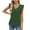 Green, variant on Ashirexll Ladies Tops and Blouses, Short Sleeve Tops for Women, Fashion Casual Solid Short Sleeve V-neck Fold T-shrit Top Blouse