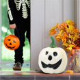 thumbnail image 3 of ZAXARRA Artificial Pumpkins Halloween Decorations Scary Smiling Face Simulation Foam Pumpkins for Halloween Home Decorations, 3 of 5
