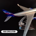 thumbnail image 5 of Réplica de avión de Metal a escala 1:400, Aeroflot, Siberia, Transaero, RU, Airlines, modelo de avión de aviación, juguete de regalo artístico en miniatura fundido a presión, 5 of 5
