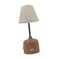 thumbnail image 1 of Lámpara de mesa táctil, lámpara de noche, práctica, USB, plug and play, decoración del hogar, regulable Base marrón, 1 of 9