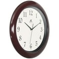 thumbnail image 3 of Infinity Instruments Mahogany 13 Inch Round Wall Clock, 3 of 7