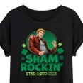 thumbnail image 3 of Marvel Guardians of the Galaxy - Shamrockin' Star-Lord St. Patrick's Day - Women's Oversized Graphic T-Shirt, 3 of 5