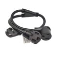 thumbnail image 4 of Parkworld 62152 Dryer Splitter, NEMA 14-30 Male Plug to 14-30 ＆ 6-50 Female Receptacle, Dryer 4-Prong 30 AMP Y Adapter Cord, 4 of 4