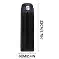 thumbnail image 5 of Tuvgenk 17 Oz Insulated Water Bottle Stainless Steel Water Bottle Flask Black Portable Reusable for Home Office Travel, 5 of 5